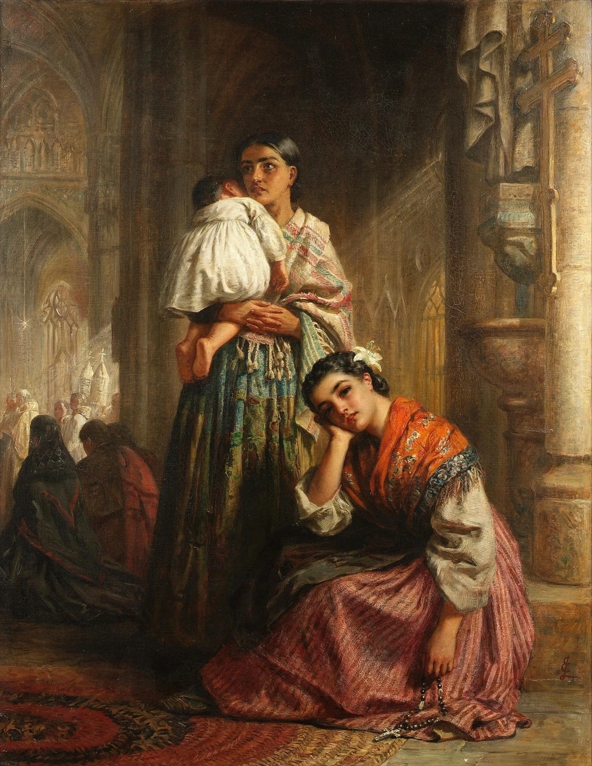 In chiesa